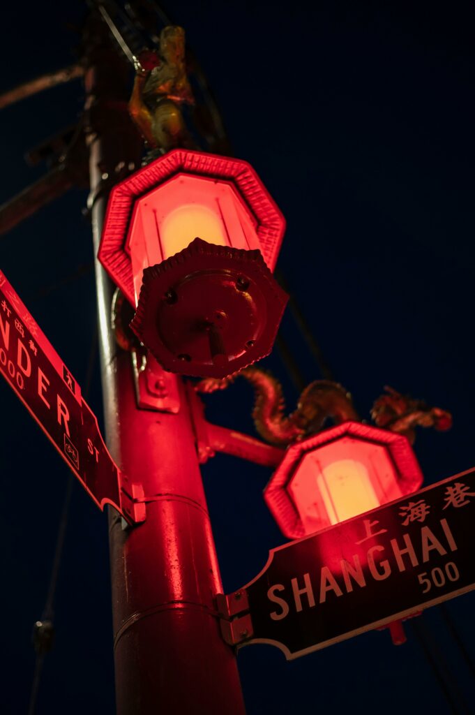 Lanternes de Shanghai